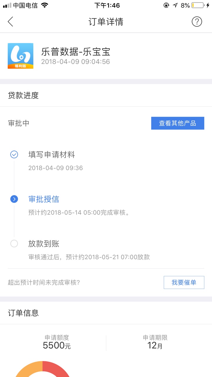 爱分期6000额度经历90分钟已经下款，入口融360里面申请的。芝麻分596没花呗 ...79 / 作者:花123花 / 