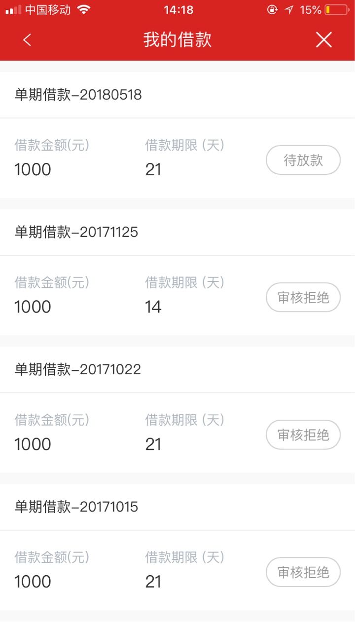 拿下钱包，已下款，需要的朋友可以去搞，模式改成新的了，之前万年拒 ...96 / 作者:苹果机贷款 / 