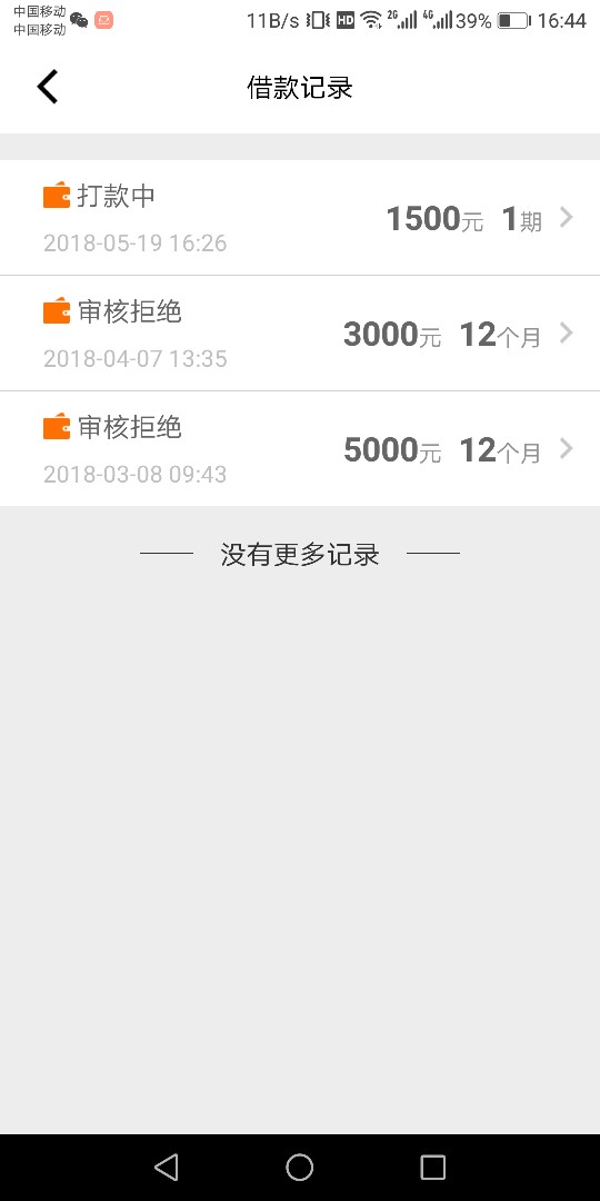 好钱包，全程没电审。十多分钟通过。还没到账

14 / 作者:Ousheng92 / 