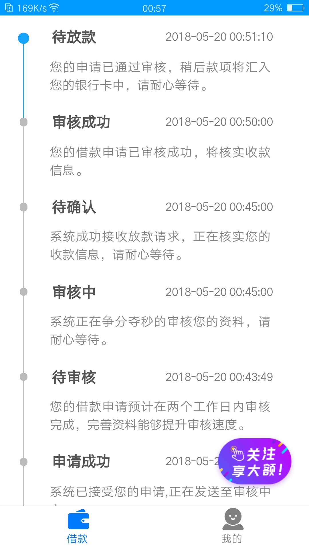 手机贷以前被套路的赶紧去，秒放款
14 / 作者:陈旗旗 / 