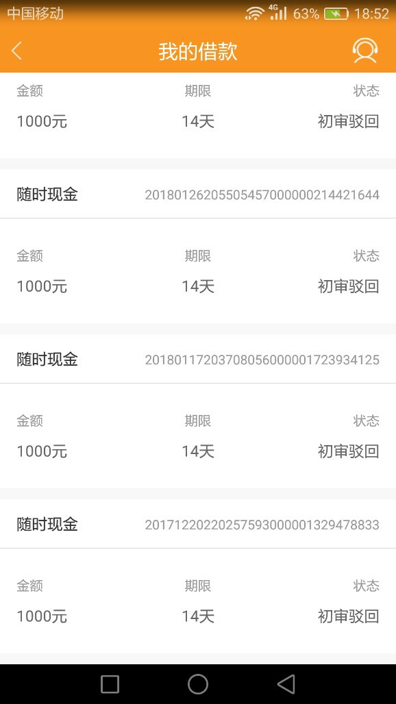 随时现金二次贷，猫花花，不要芝麻，没有回访，到账30分...6 / 作者:15038093 / 