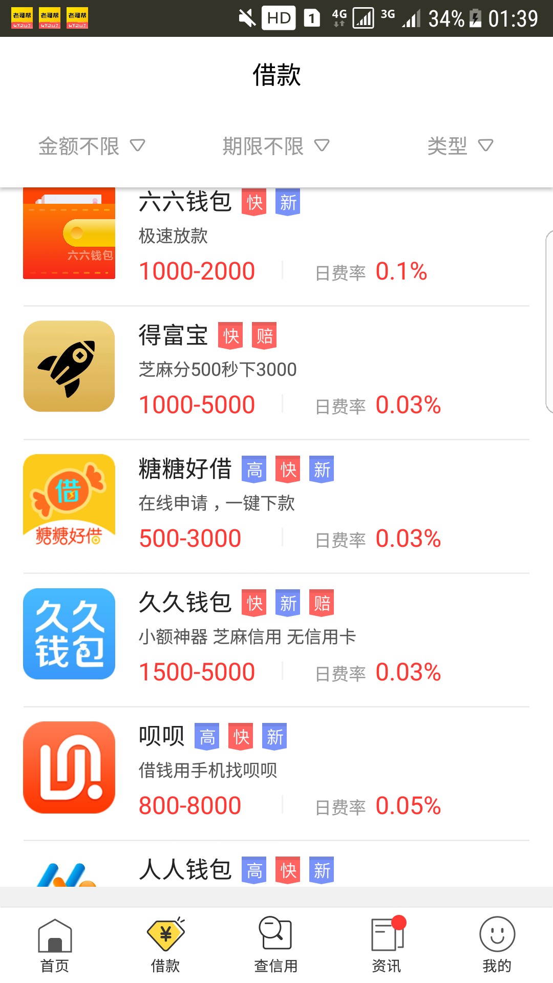 糖糖好借无回访上午打款。推荐下各位领工资的老哥，老哥帮的糖糖好借。


46 / 作者:只是普通看着 / 