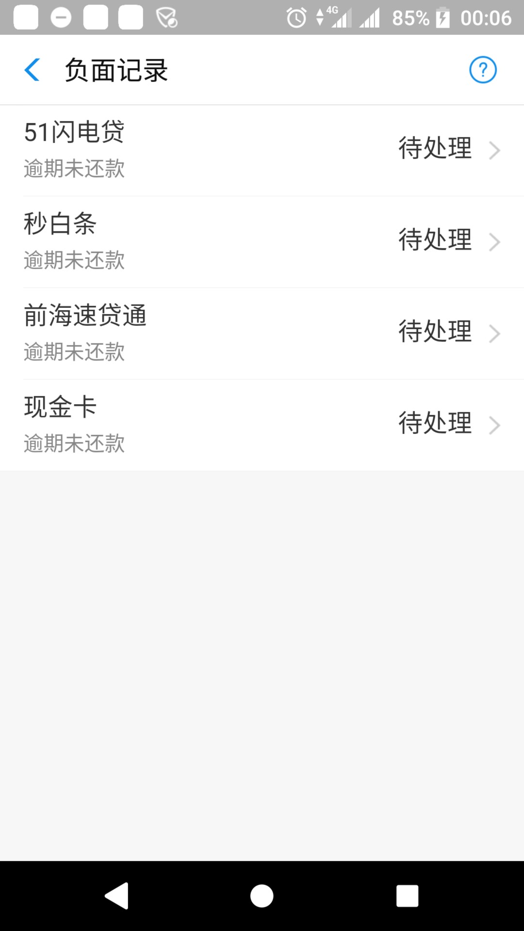 芝麻分我的十几条芝麻负面全部消了，除了还有招联。老哥们有芝麻负面的打电话47 / 作者:等待审批 / 