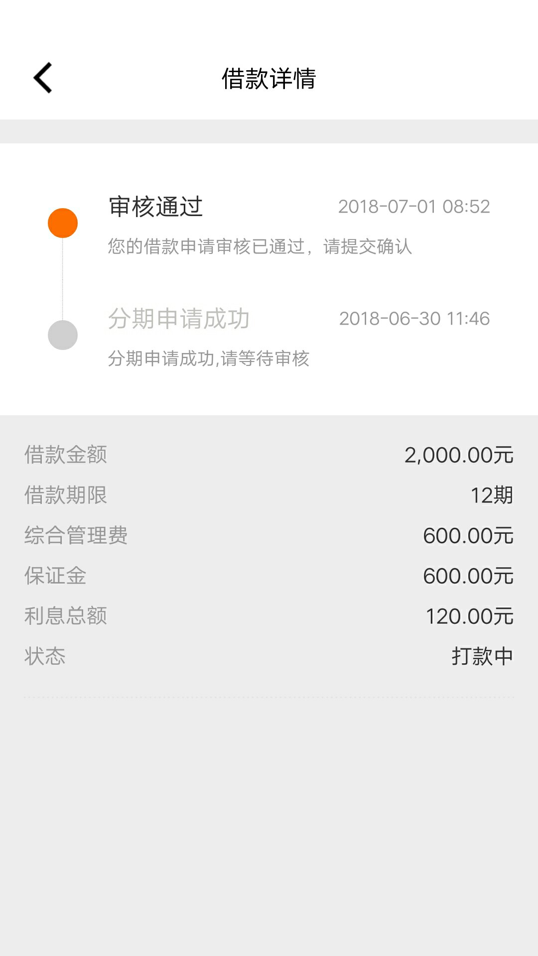 昨日贴好钱包 审核至到账 历经8个小时到账流程 先打600 然后扣600 在打1400 110 / 作者:long123123 / 