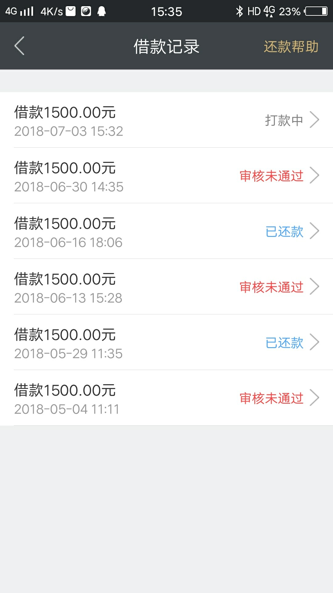 信用金卡又复活了，对此app真是无语信用金卡又复活了，真是又爱又恨，好在利76 / 作者:海1213 / 