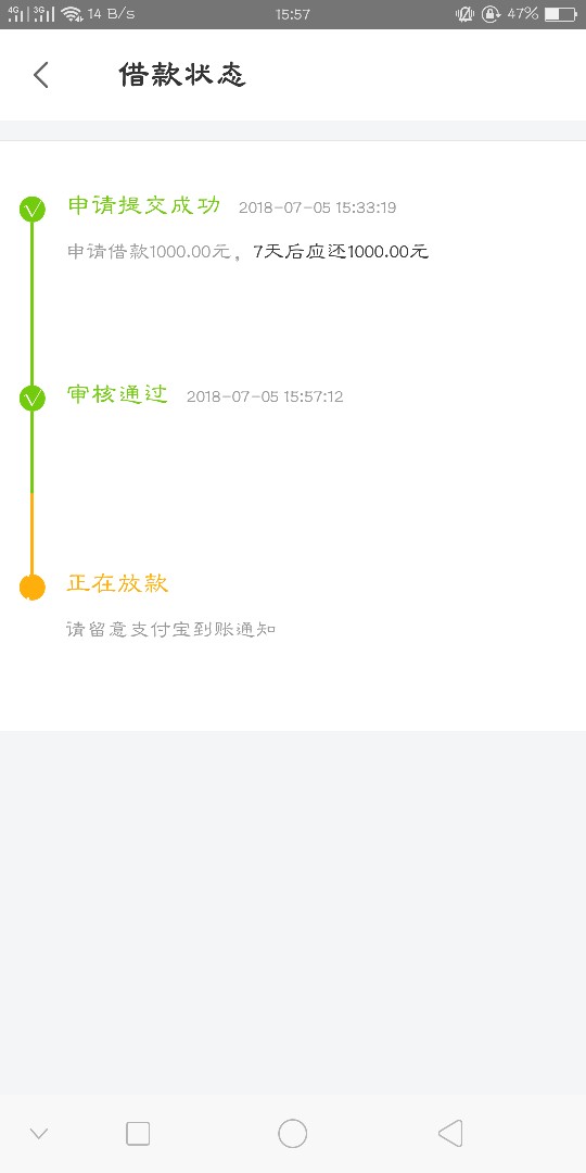 百万老哥们，这个稳不稳刚申请的，秒过，就是没秒下款，老哥们看看会不会凉凉18 / 作者:猪猪侠盗飞车 / 