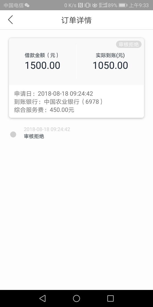 信用记账 审核49秒通过。感谢老哥分享，就是想问下大概多久到账，怕被别的逾70 / 作者:liuliang158680 / 