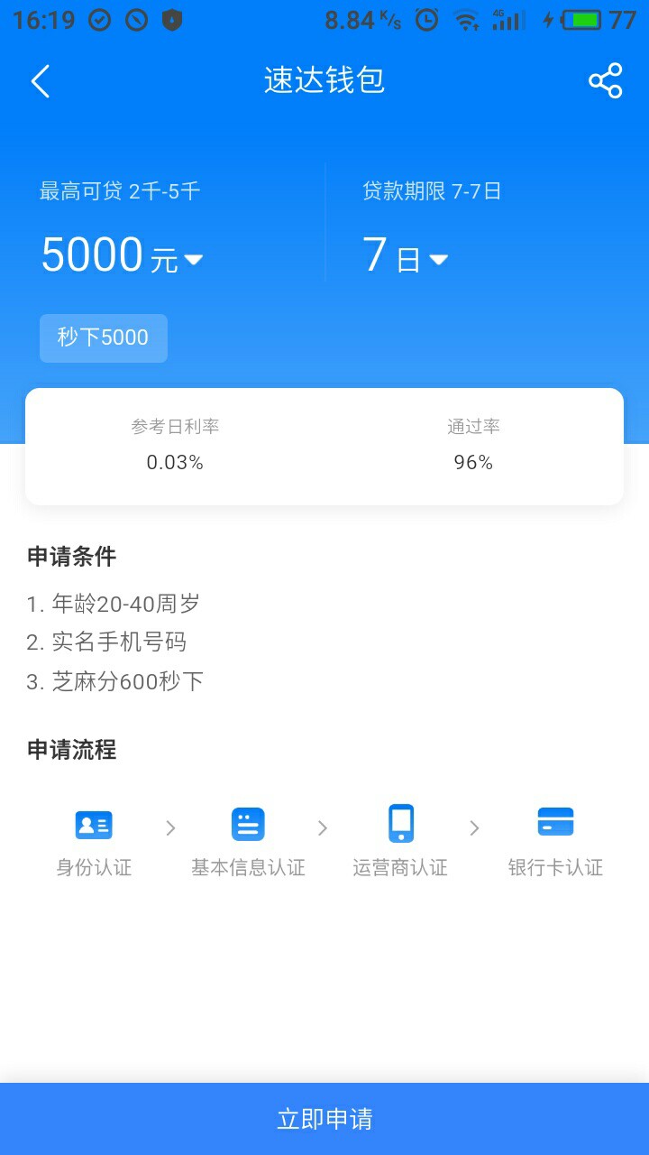 最新大事件新口子，(速达钱包)本人亲测，无回访，入口信用管家@卡农110 @dn诗79 / 作者:职业撸条 / 