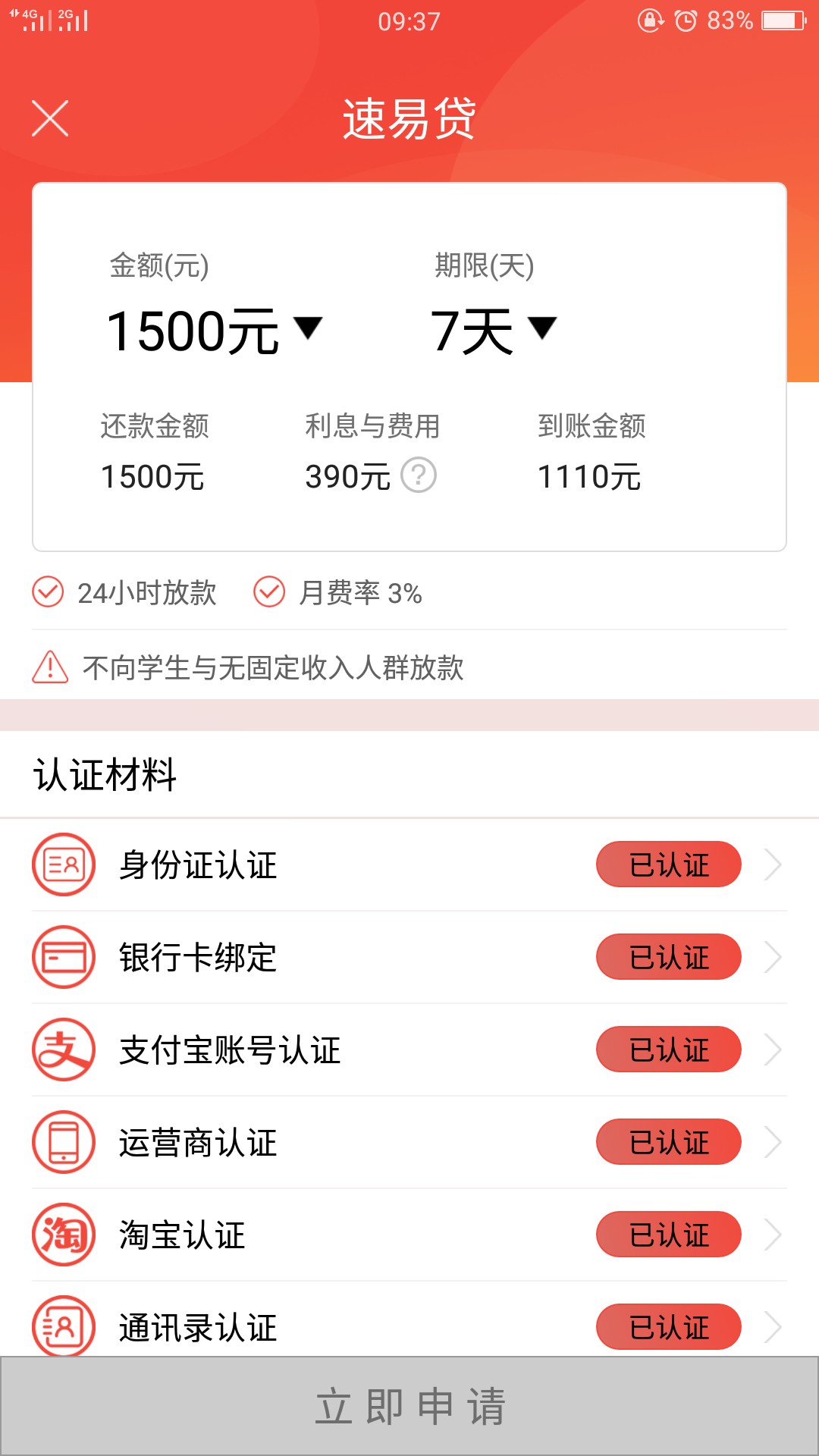 青铜系的需要青铜系的大家可以申请，都是支付宝放款。1500到账1050-1080-111079 / 作者:出坑难 / 