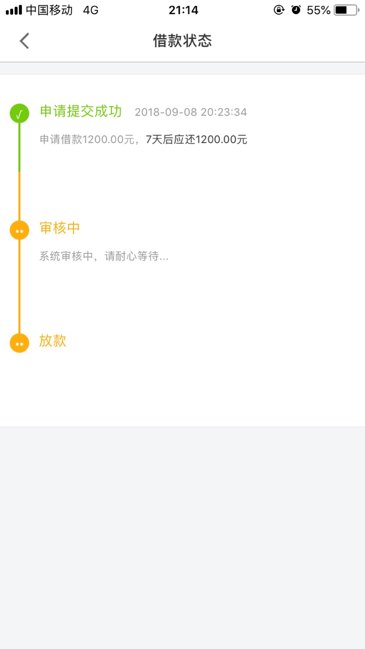 老哥们嗨立购审核要多久，这点还放不放款啊

33 / 作者:众捷易信 / 