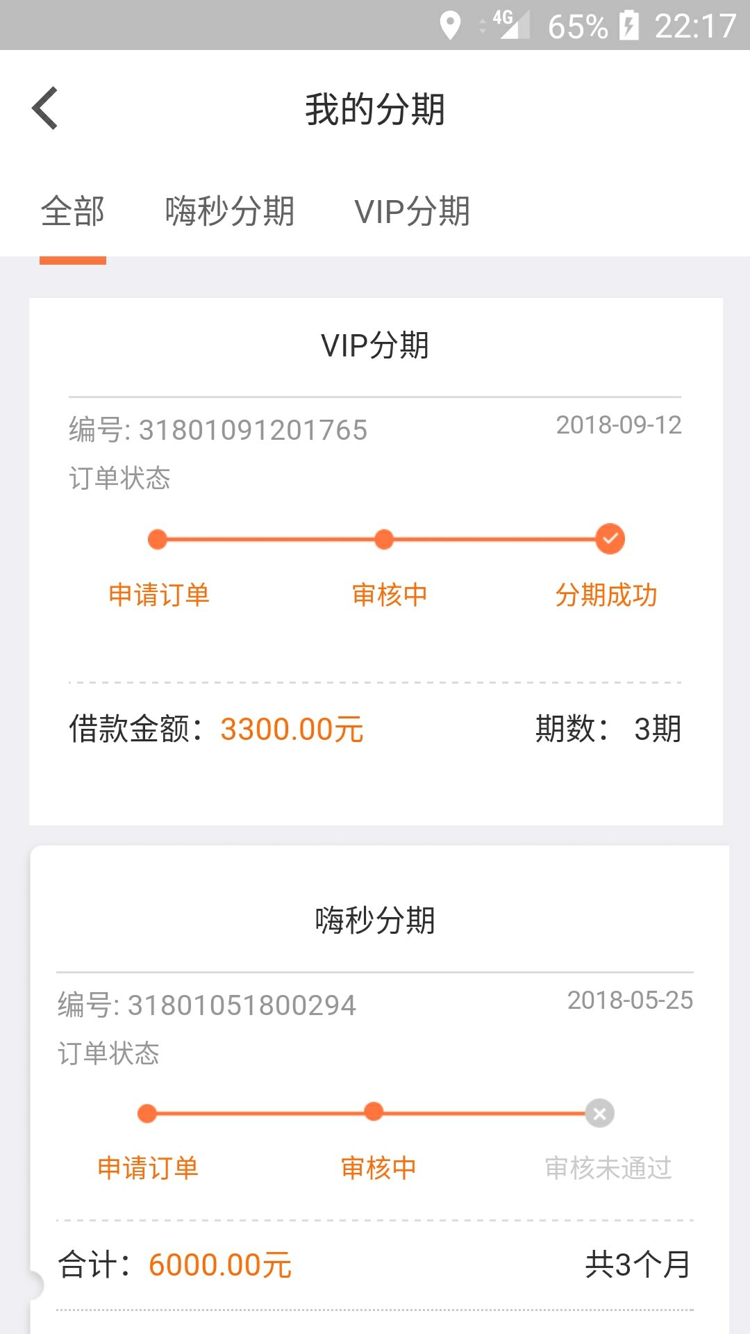 嗨钱，收到VIP签约短信，已经完成签约，但页面还是审核中，不知道稳不稳老哥79 / 作者:阿建来了 / 