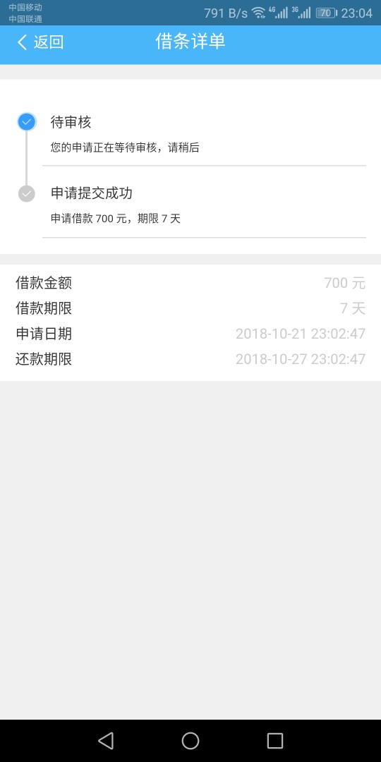 米多多刚提交资料，一分钟不到来电话回访，这速度75 / 作者:贷无可贷啊！ / 