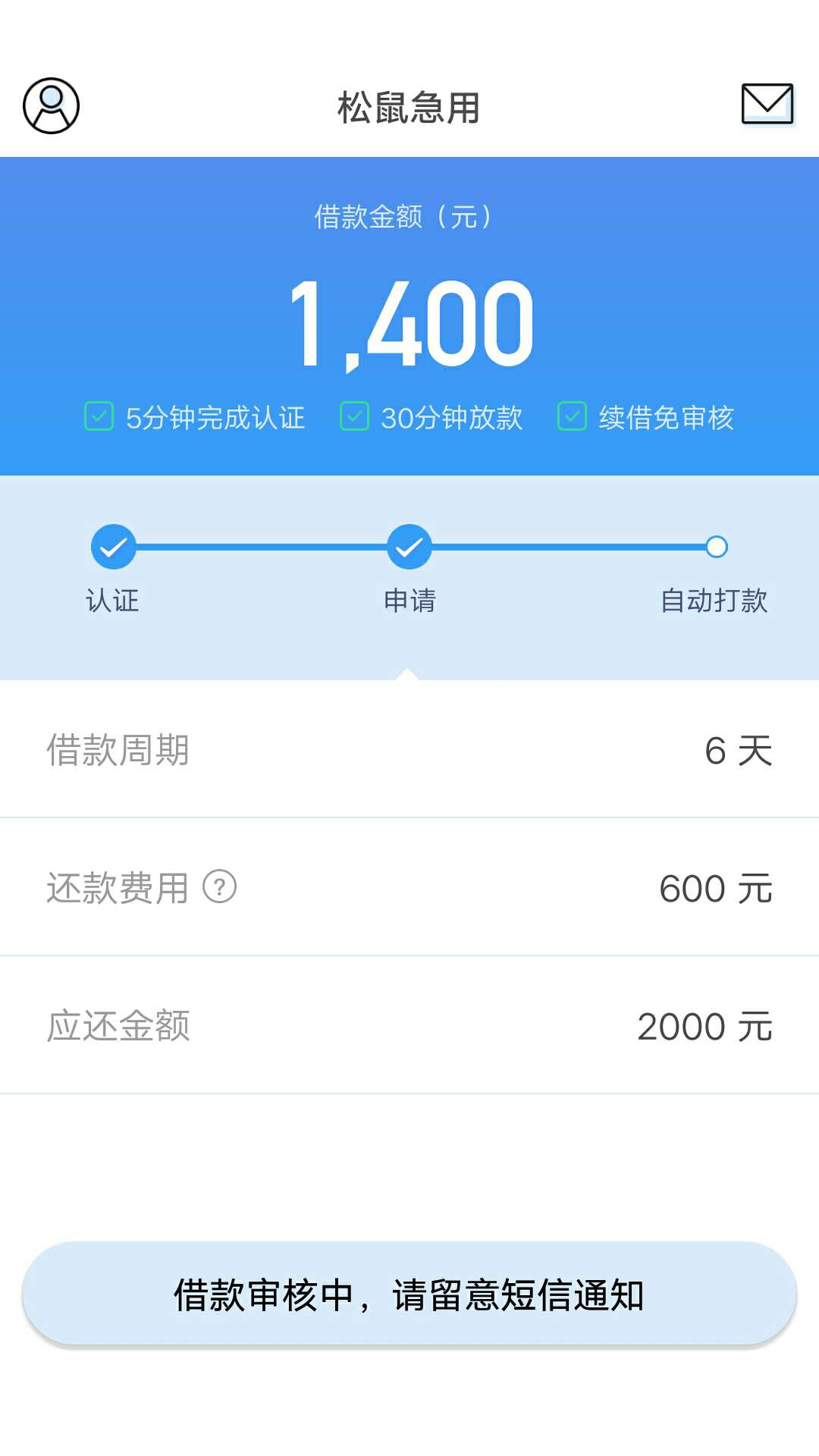 松鼠急用，有没有人用过？审核多久松鼠急用，有没有人用过？审核多久呢？我是5 / 作者:二世英才 / 
