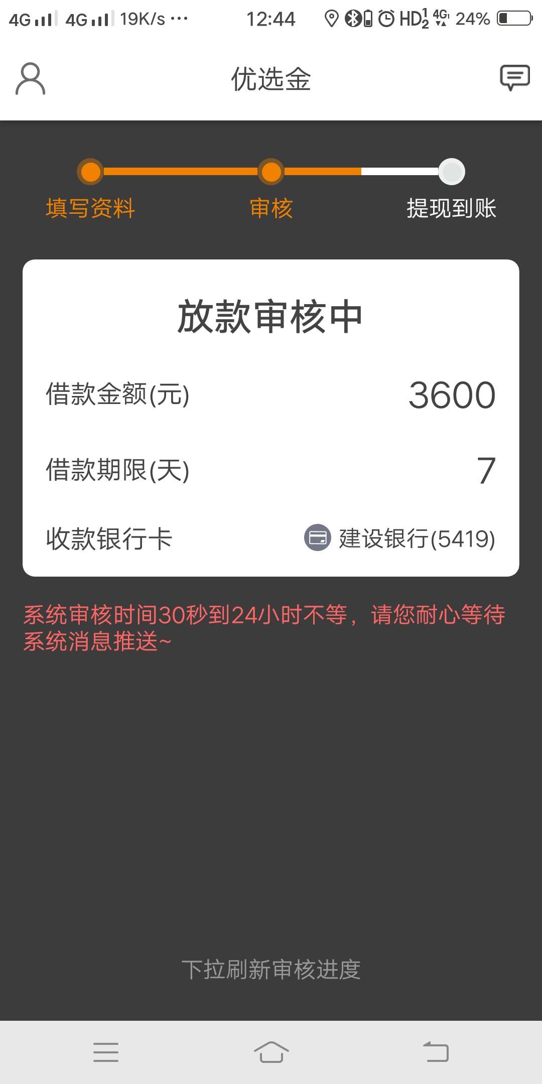 优选金能过吗？接了电话问我有个三千下款1800链接要不要，我说有点高能不能少点，电话59 / 作者:伤心剑 / 
