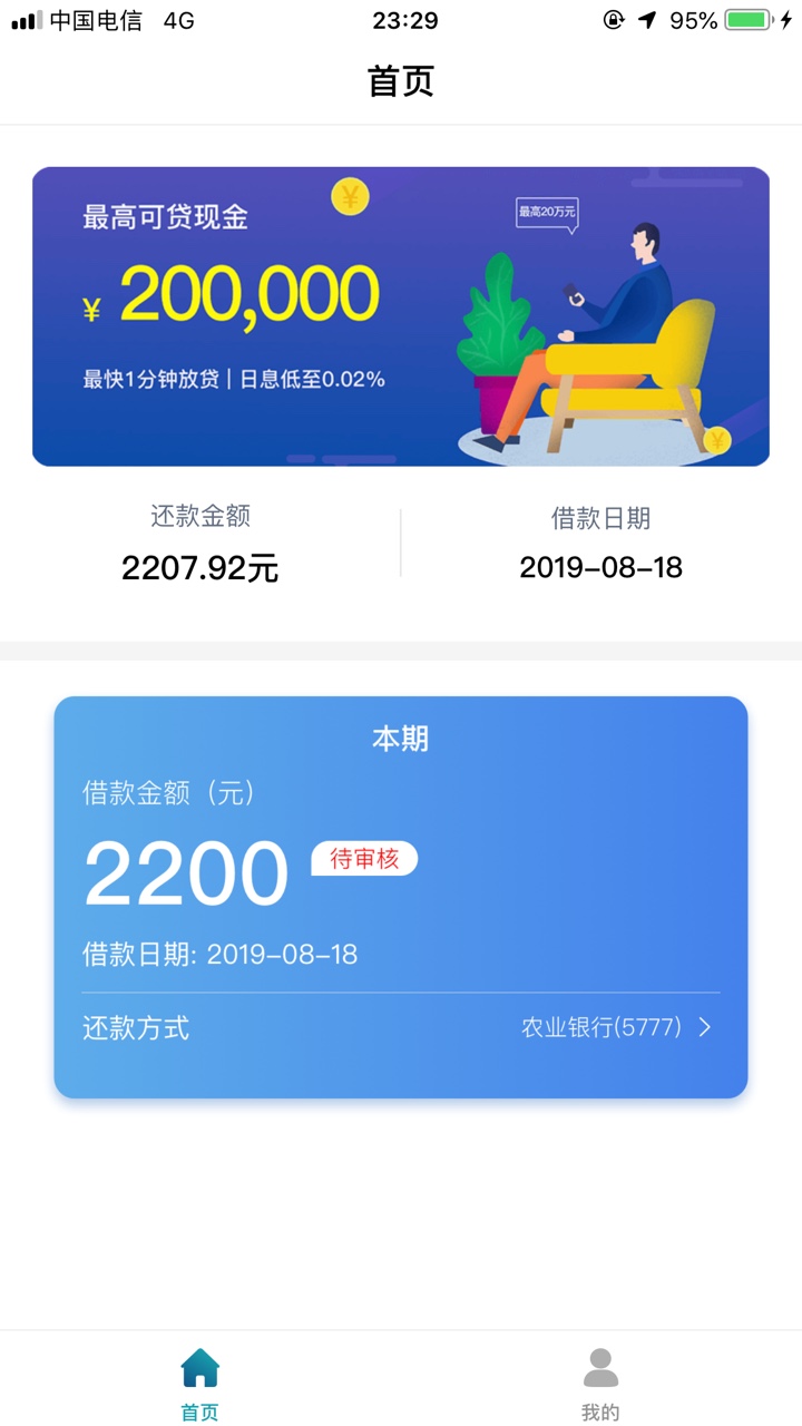 图一图二是一个、点进去就是放款中、不知道稳不稳啊、求祈福。



26 / 作者:大红袜子 / 