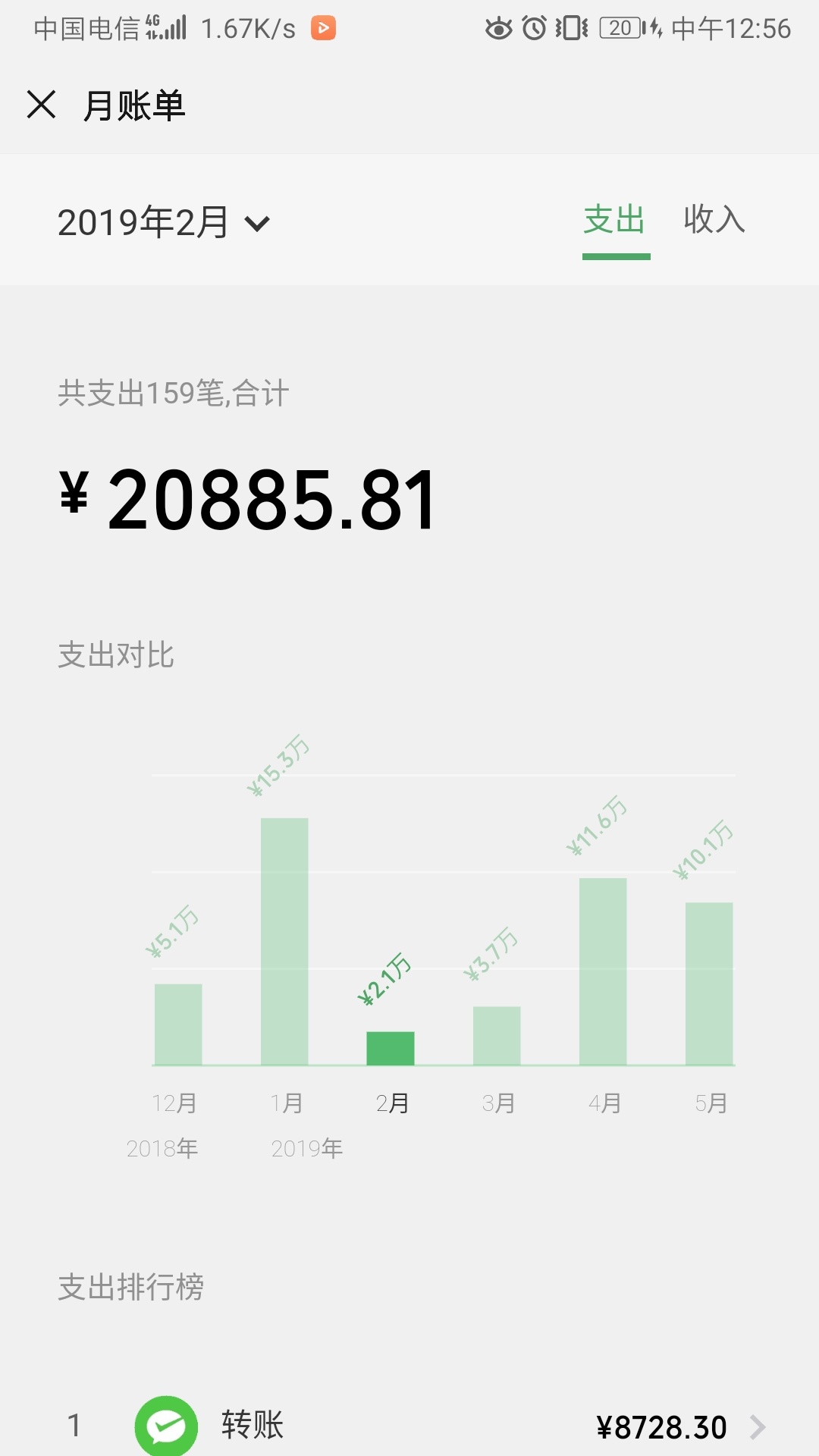求一张微信流水图，越多越好，类似我这种，然后我微信打赏，要比我的多，最好上几十万16 / 作者:爱闹哥哥i / 
