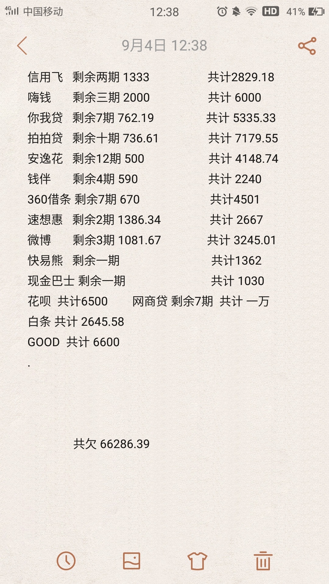 二十一岁的我，谁有我欠的多！！！没工作，每天都过得好累

6 / 作者:爱冰儿 / 