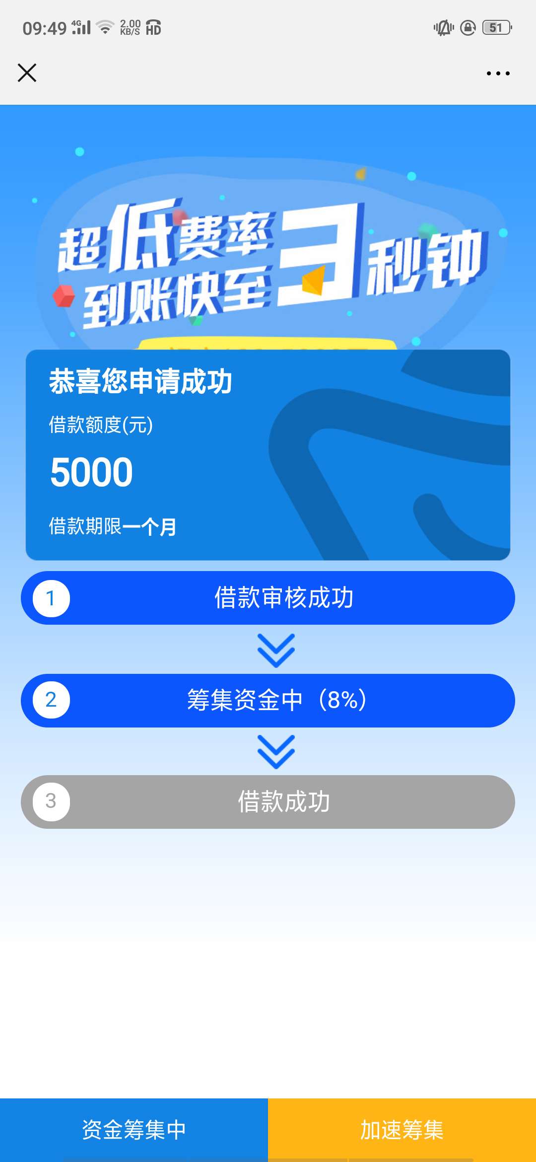 老哥们来破案了！如意分期中介推得！申请5000过了5000。不...55 / 作者:无敌西哥 / 