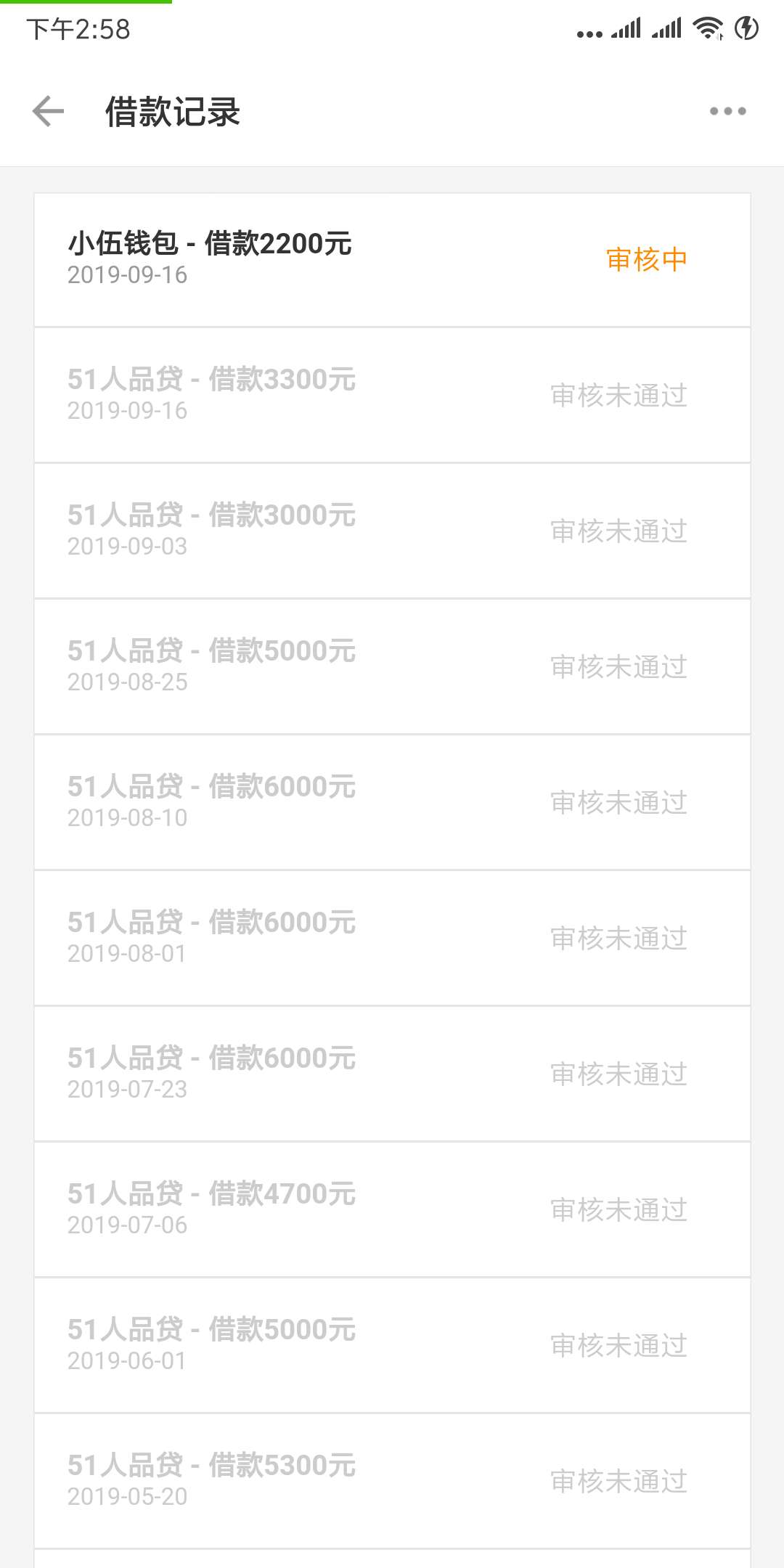 老哥们，这样稳吗？多久到账？先申请的人品贷拒了又申请的小伍，接了950开头的机器人59 / 作者:北归 / 