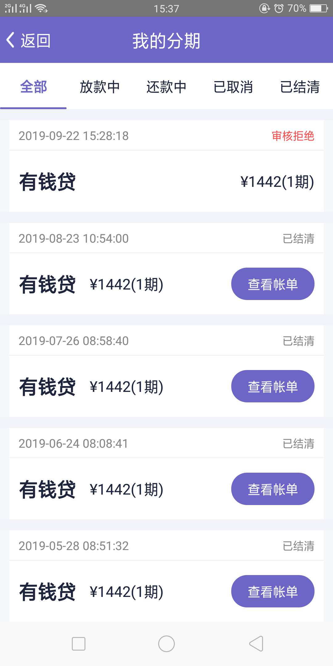 闪管家套路了

借款23次  24次套路了 从没逾期过 在我最需要钱的时候  哈哈  都没还其53 / 作者:Mr游先生 / 