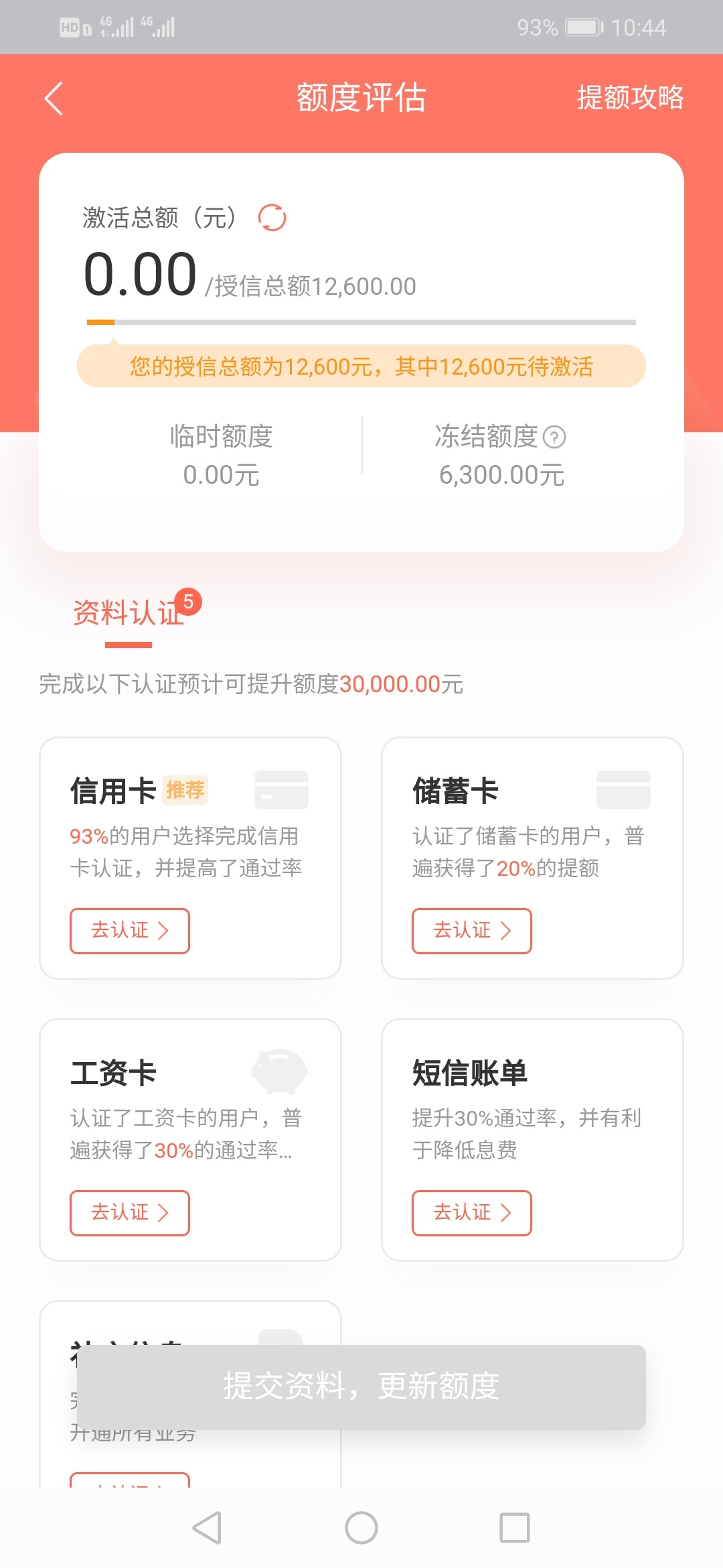 老哥们，玖富算这个额度得多久

84 / 作者:qsjqsj888 / 