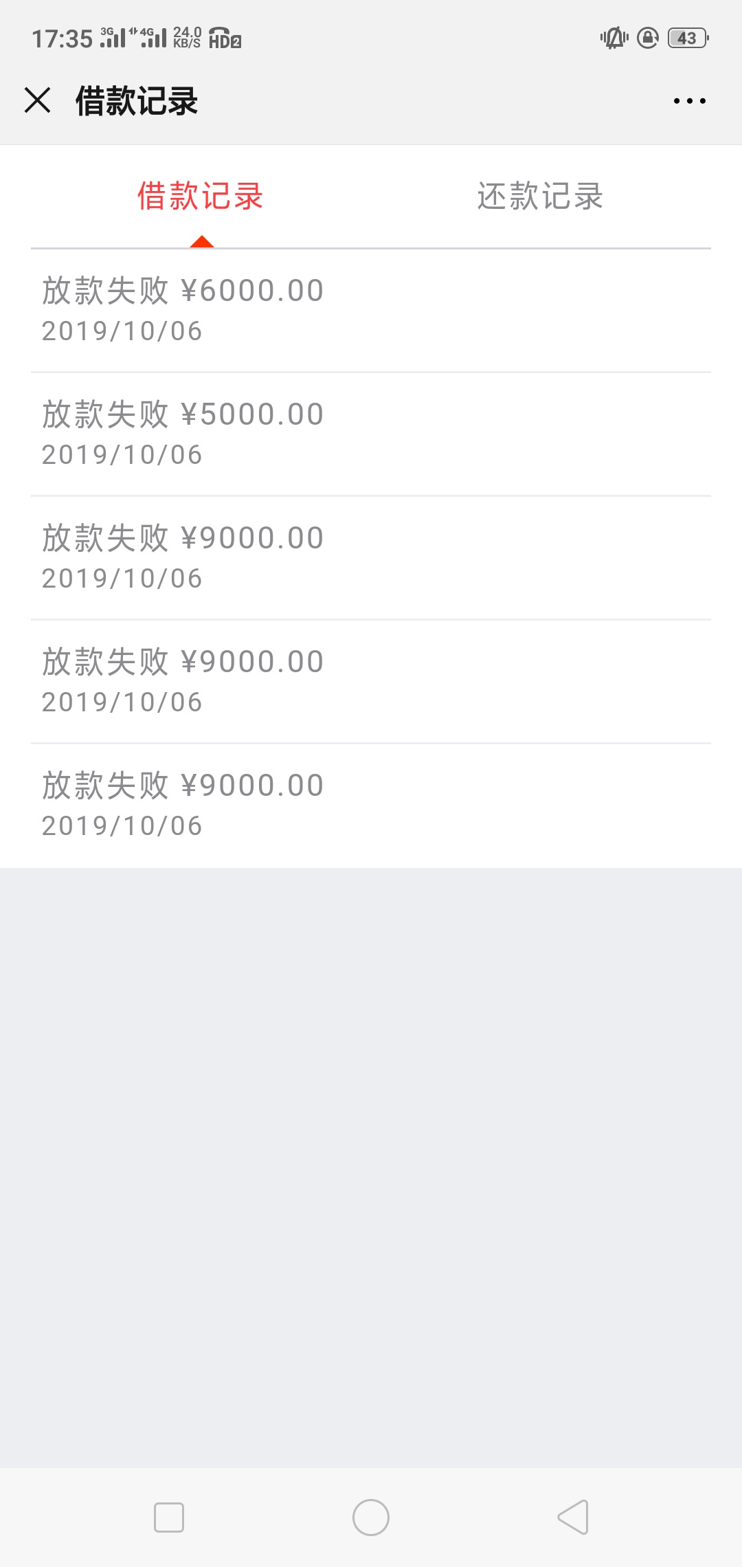 华夏农商贷19000放款失败的老哥进来探讨下人生     认证了四天 然而放款失败 ，，，

81 / 作者:金岳霖 / 