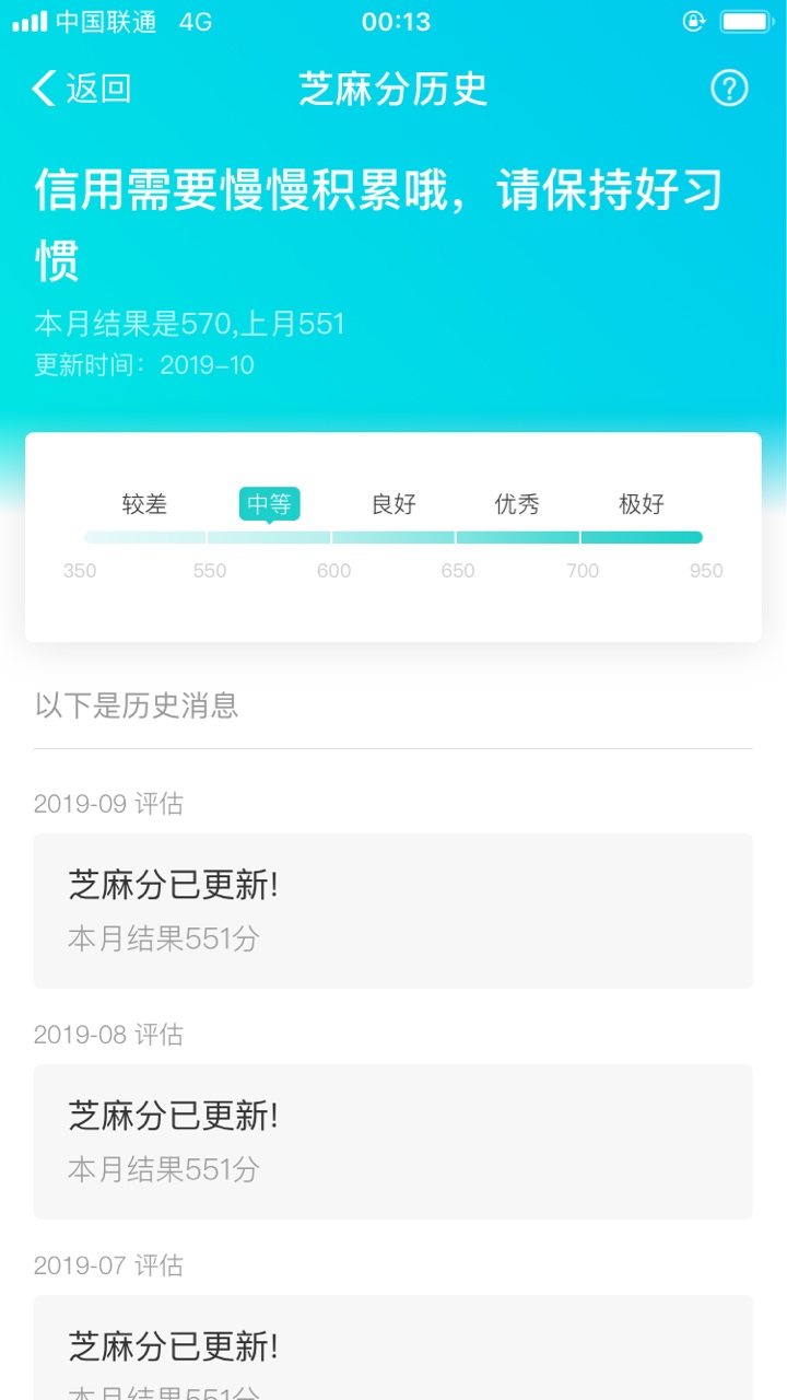 自从逾期以后我的支付分掉了两年终于开始涨了。难道说借呗将回到我的环抱？

55 / 作者:软绵绵毛茸茸 / 