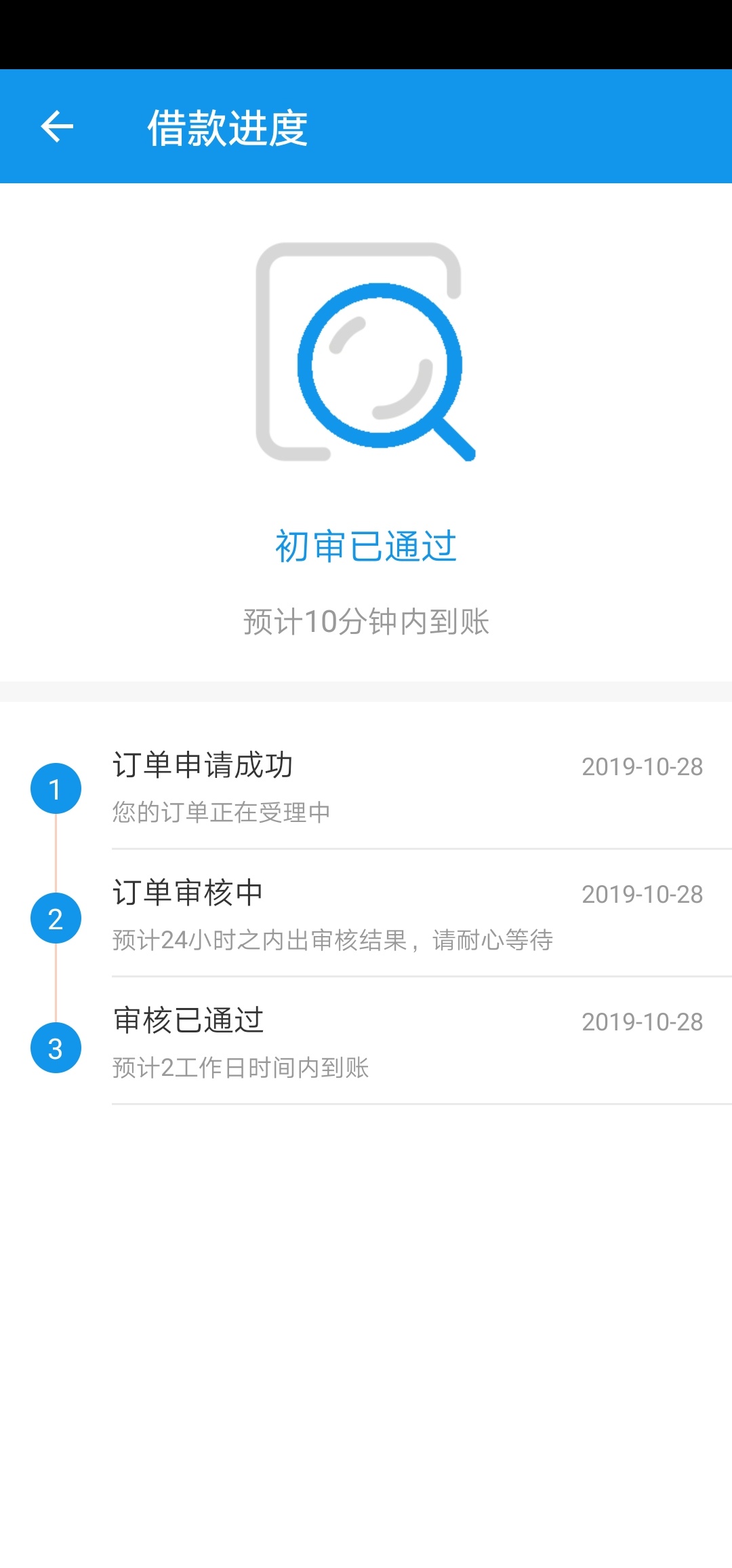 到账了，冲啊，有回访我没接到也过了，审核一个多小时到账了



2 / 作者:给您您搜狐 / 