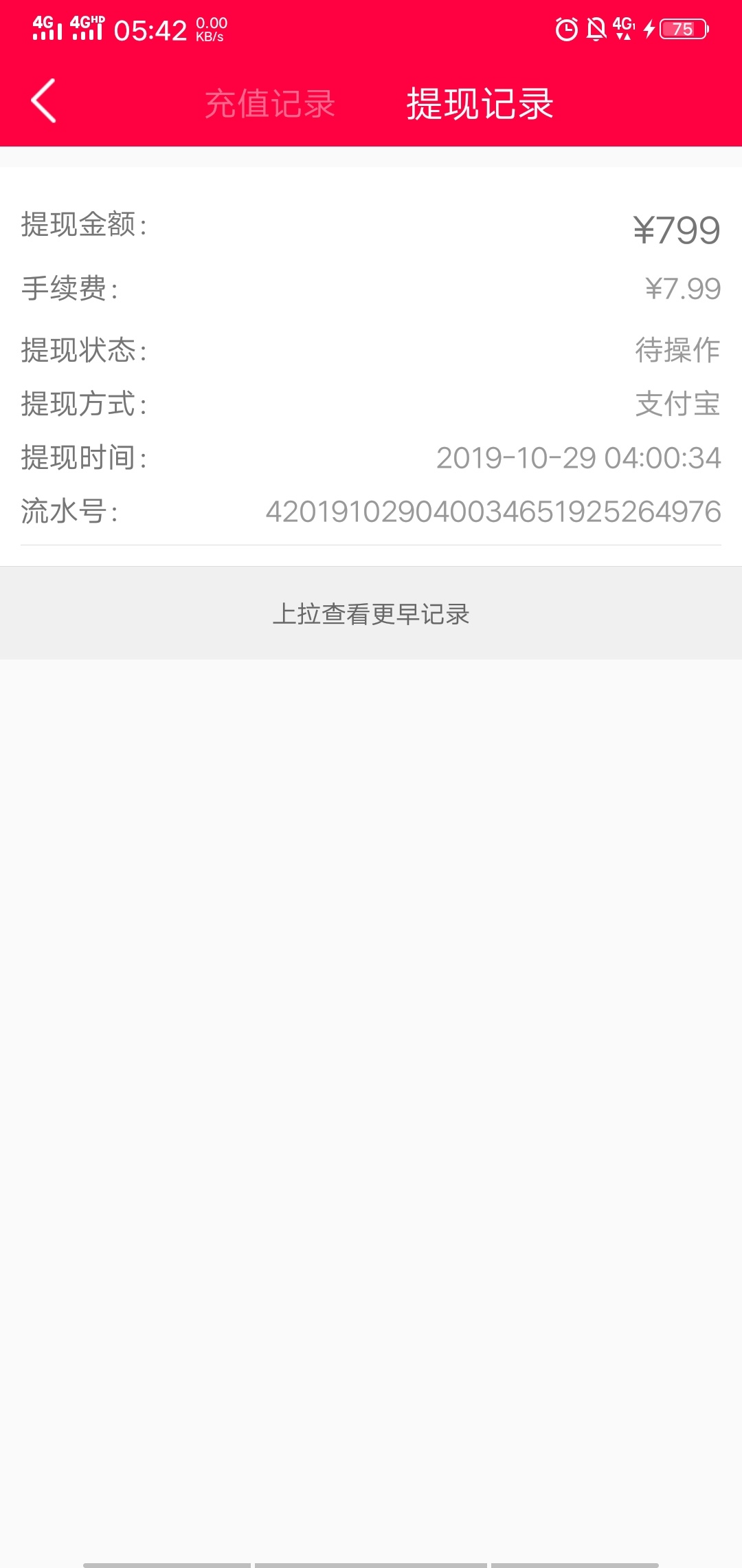 啊熬过来了 就差提现到账了 昨天在卡农借50没人搭理  自己硬熬的

19 / 作者:神明不渡苦难 / 