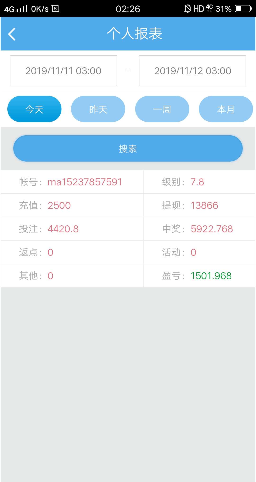 终于回了一点血，果断提现，真是不容易，

48 / 作者:不再是等待 / 