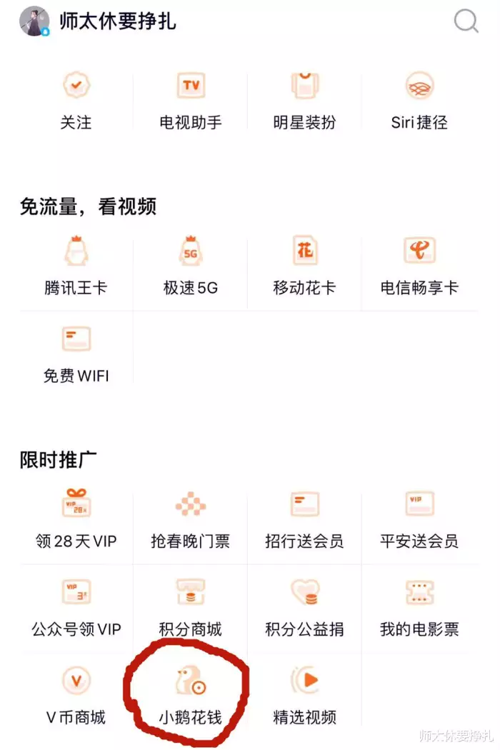 发现腾讯还是推出了类似“花呗”的业务，名叫小鹅花钱，还在腾讯视频上做了推广。本来30 / 作者:半生不半生 / 