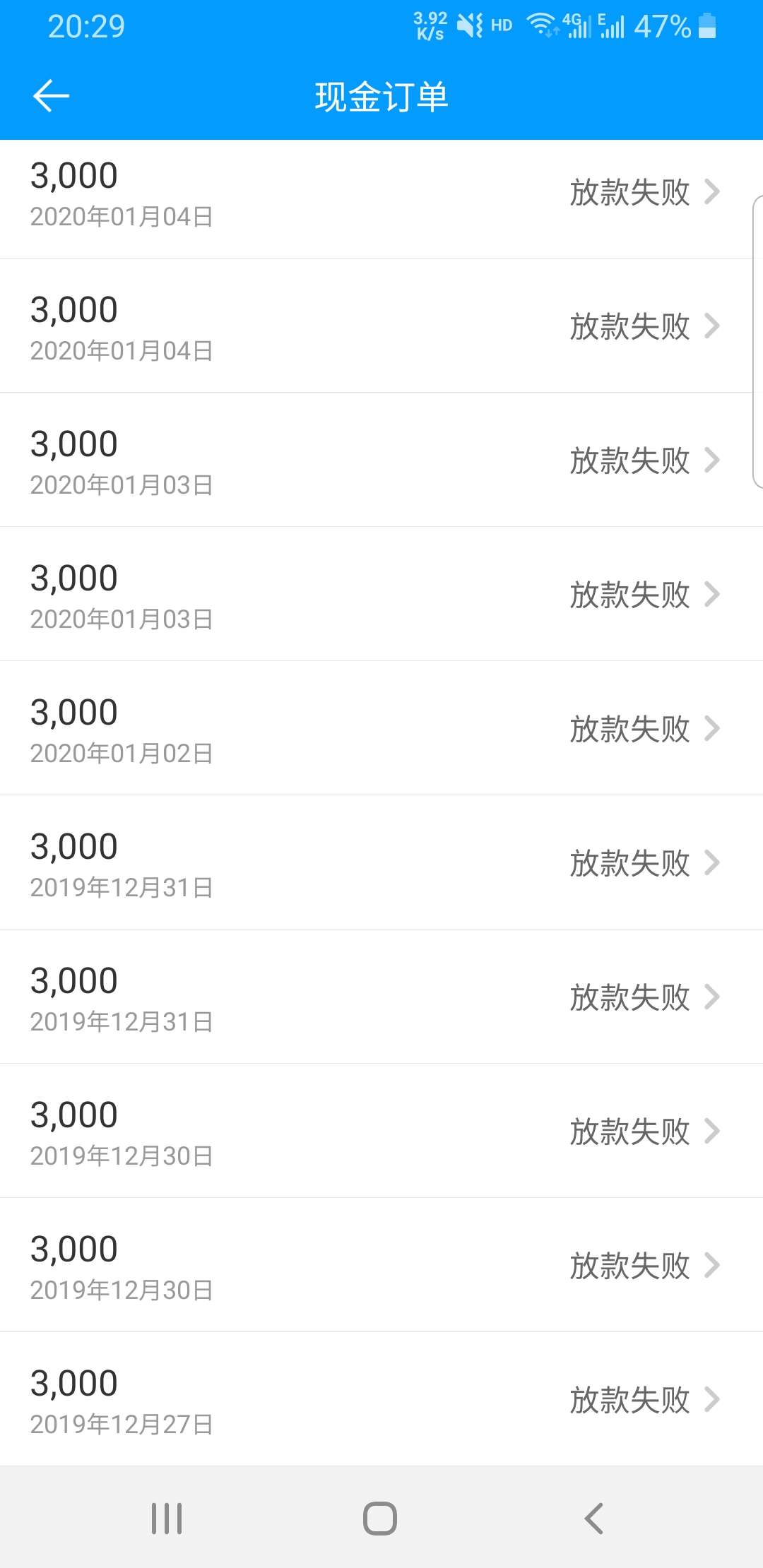 老哥去试一下来分期，去年12.5号套路到今天无意中点一下，放款成功。不确认是不是放水70 / 作者:咔咔咔西叭 / 