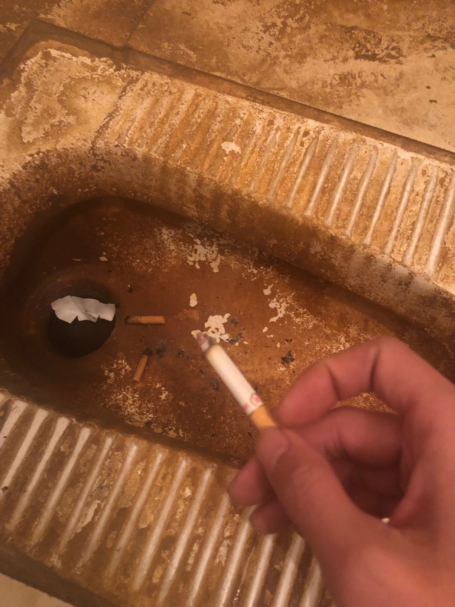 老哥们，刚刚交了功课，趁女友睡觉偷偷跑来厕所抽，太难了

48 / 作者:唐曾爱洗头 / 