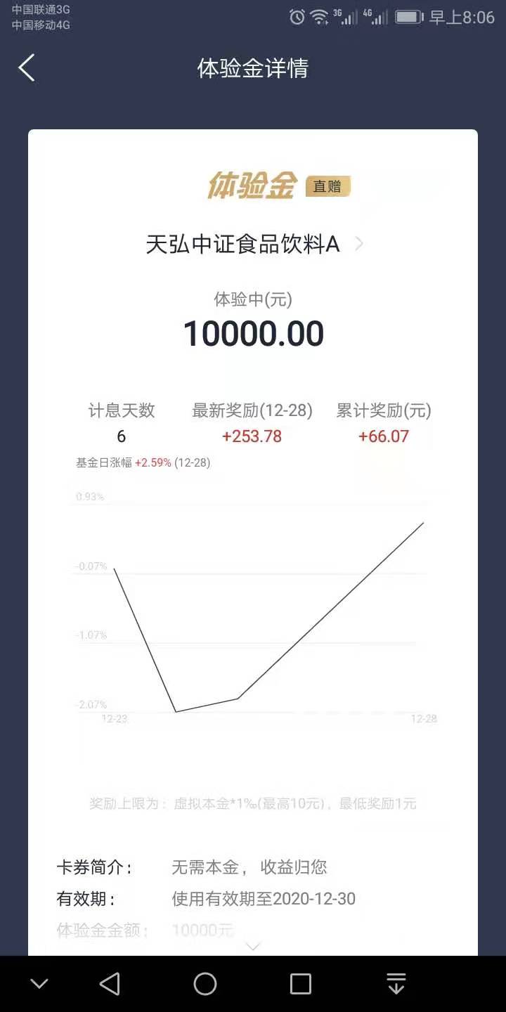 天弘基金收到短信就可以去提现了