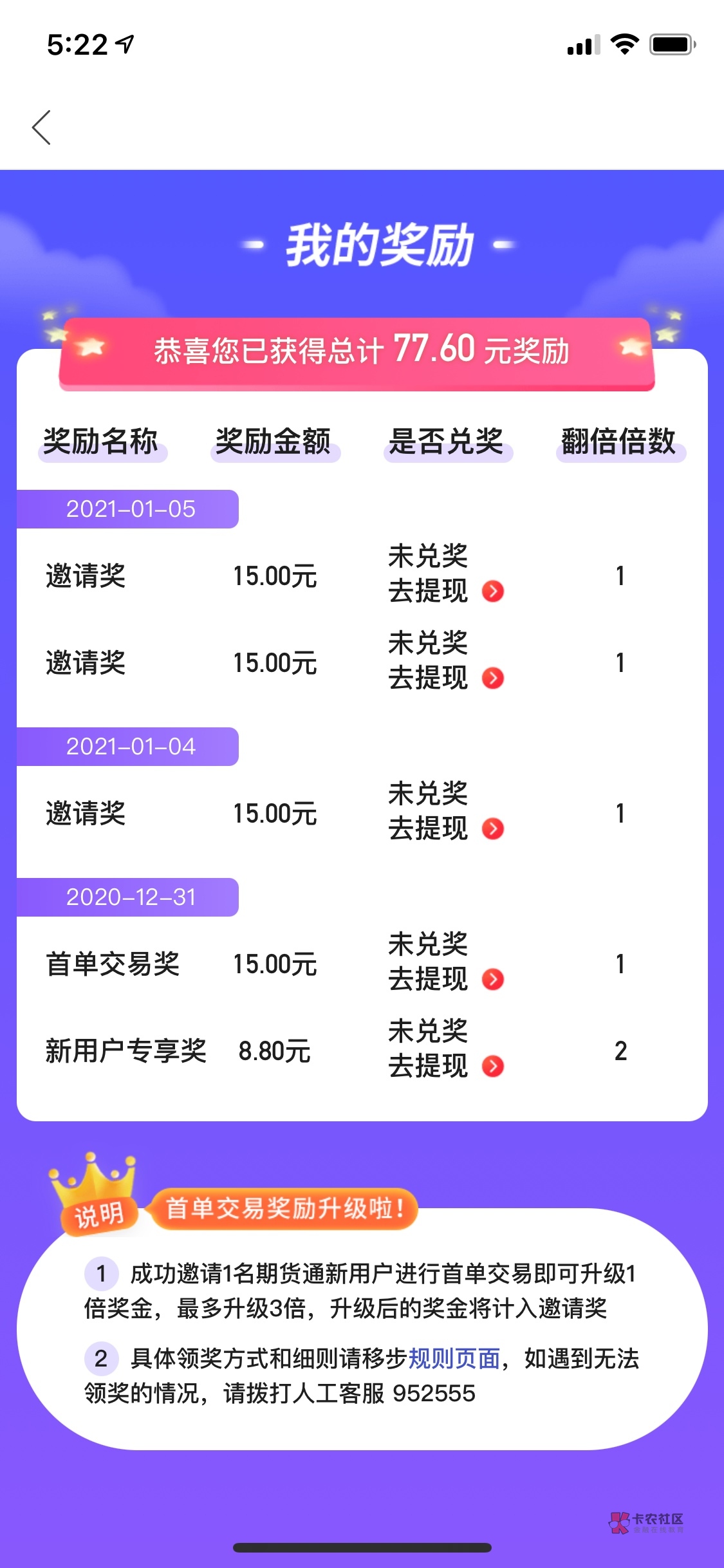 同花顺期货模拟大赛，搞了77.6，只有1个V信1个手机号，要不要领掉，听老哥说还能继续16 / 作者:日日红 / 