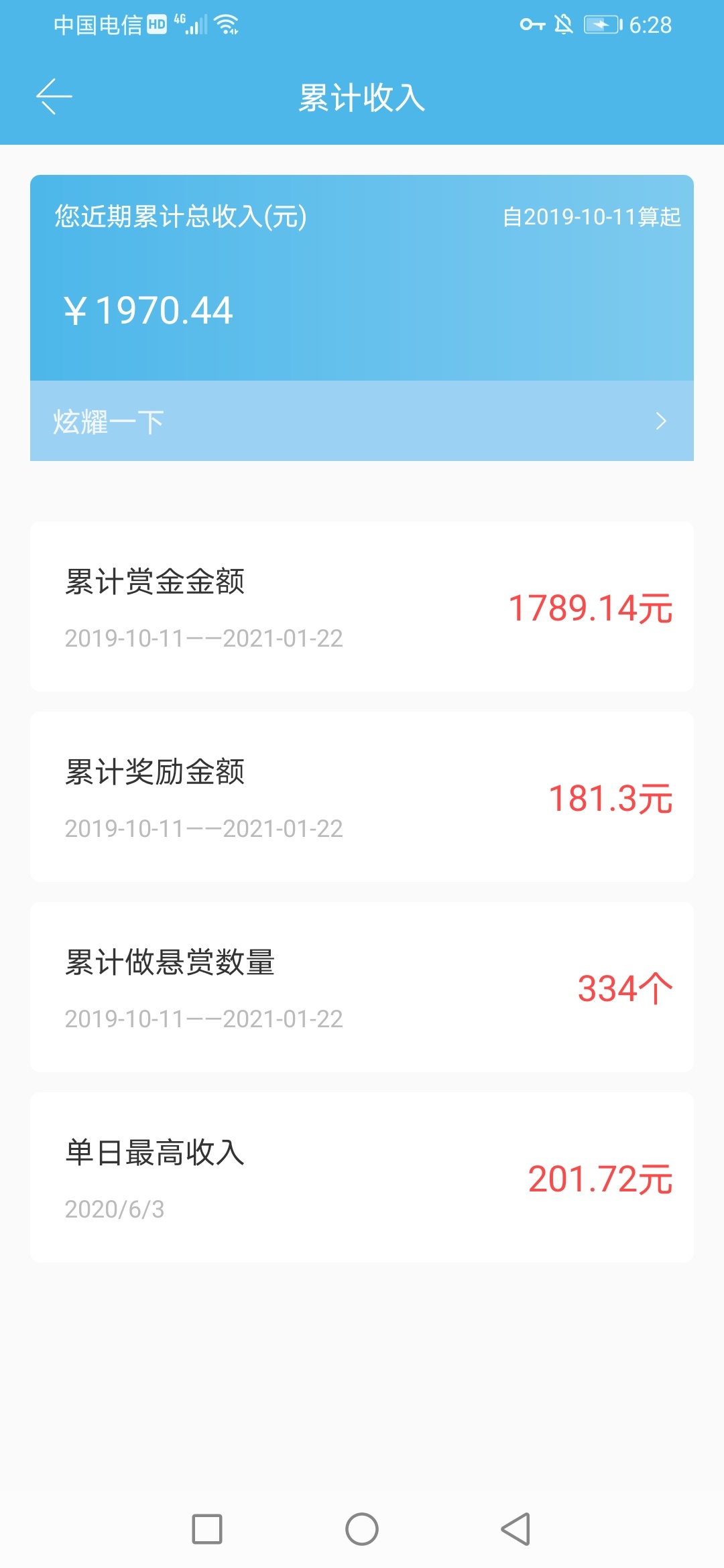 众人帮做过多多少任务 晒一晒 有500老哥吗？

1 / 作者:张州 / 