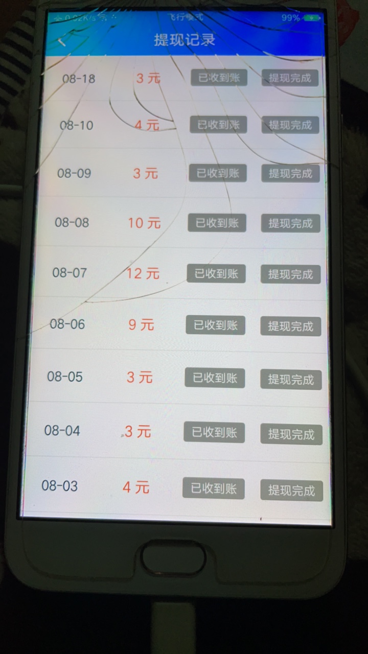 不知不觉在牛帮撸了一千多，手机屏幕都撸裂开了，说多了都是泪










42 / 作者:zqiao920428 / 