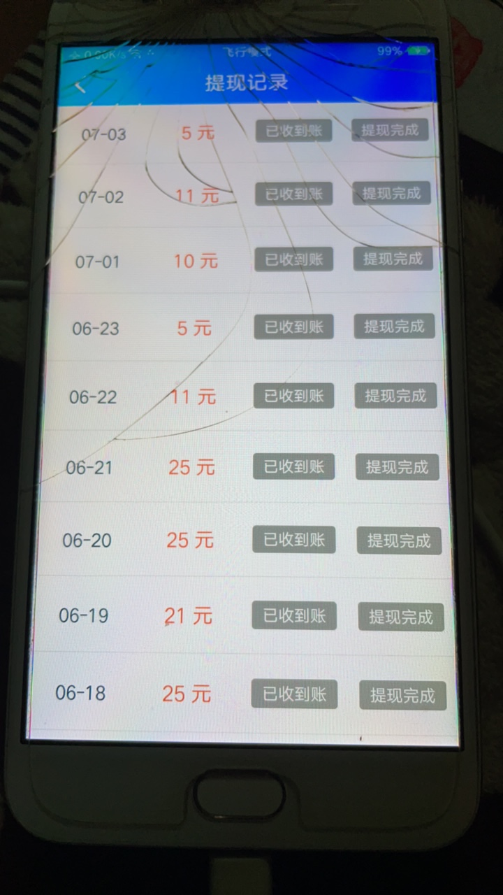 不知不觉在牛帮撸了一千多，手机屏幕都撸裂开了，说多了都是泪










36 / 作者:zqiao920428 / 