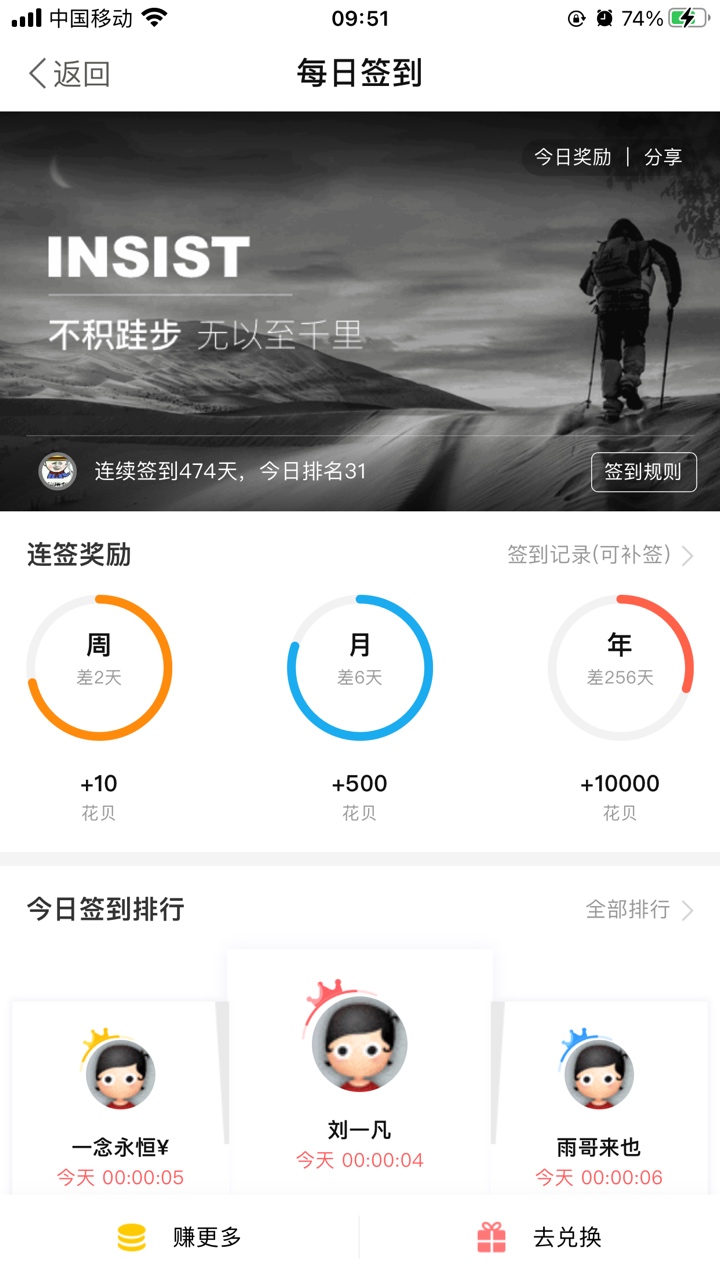 连续签到200天有吗？报道
10 / 作者:咿呀呀咿呦 / 