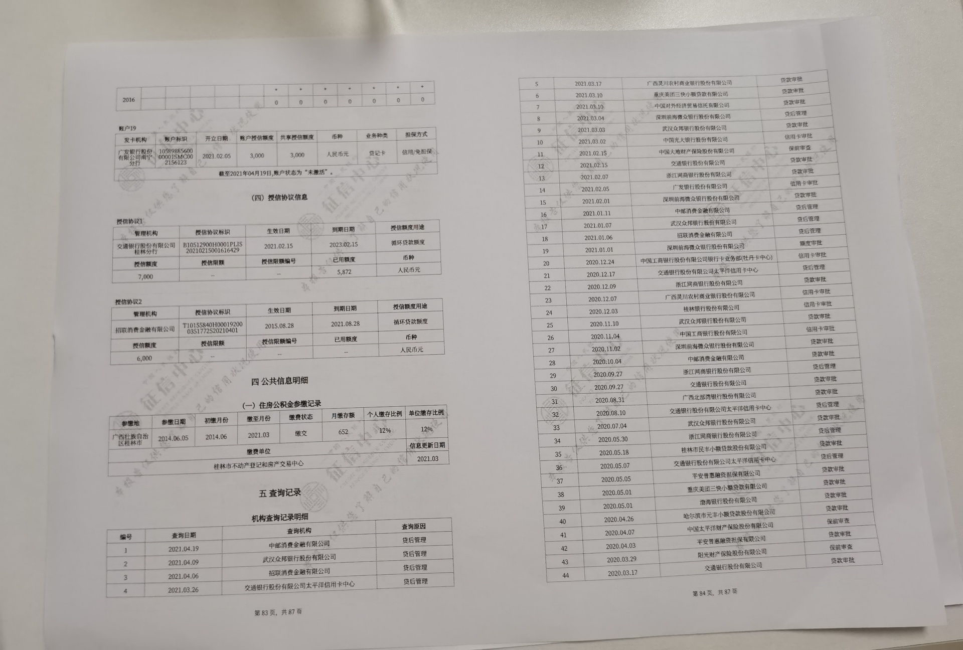 88页证信，77个负债，账户数210个，未结清20+，6推桔多多下款71 / 作者:笋笋 / 