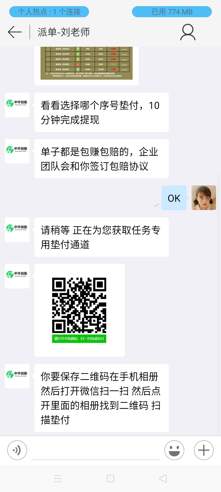 这些人玩T路先送我15.8块，他们想反撸我大额的，最后来个前期让我微信转账，群里的人18 / 作者:周哥哥℘࿐ᩚ / 