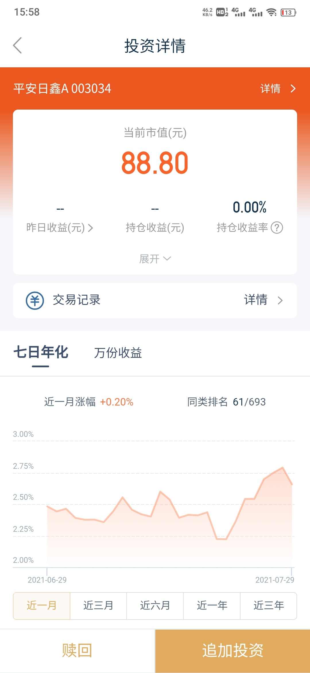 陆金所88.8大毛已申请赎回
之前说一年才能赎回的老哥
你还抖机灵??不懂就闭上嘴


30 / 作者:Levy. / 