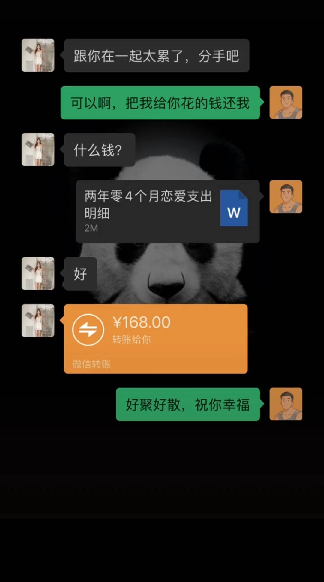 谈了两年的女朋友分手了，我哭的像狗一样。我知道，忘记是件轻松的事情，只要不看着，43 / 作者:张博hsudbdyy / 