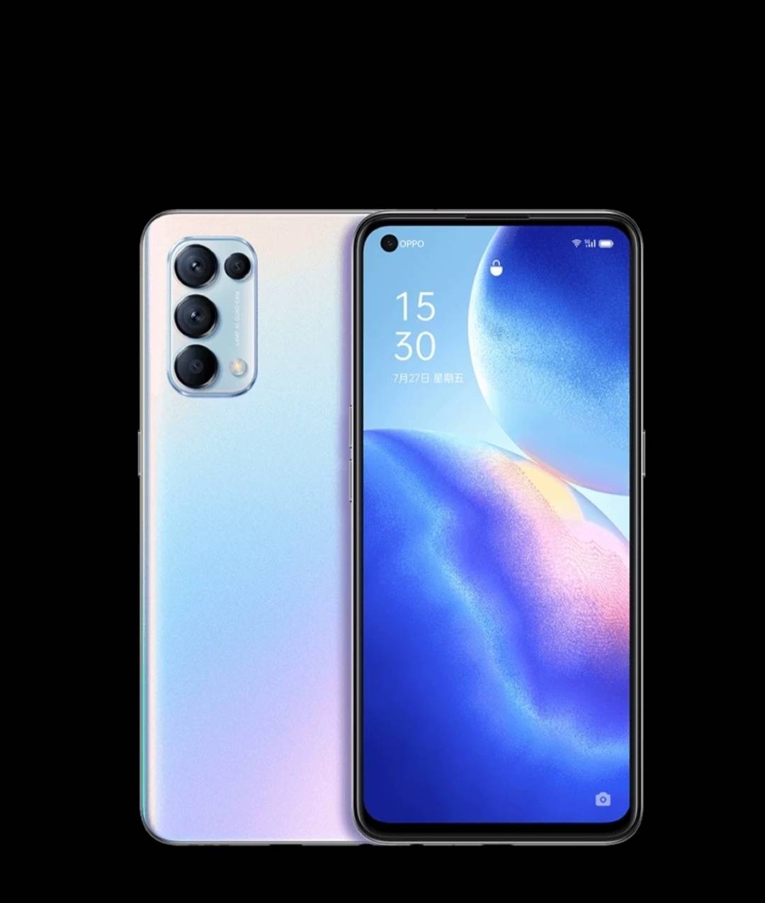 opporeno5星河入梦图片