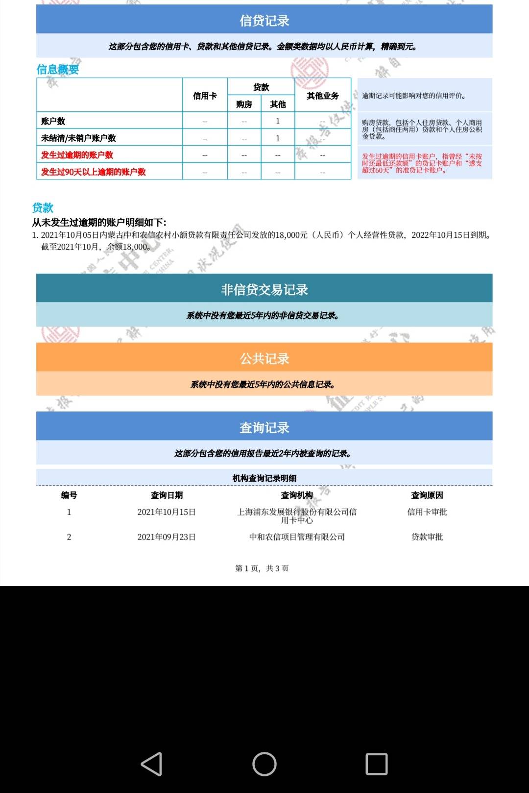 信用报告问题，我的这个信用报告办信用卡能通过吗？申请了浦发拒绝了。办贷款的话可以77 / 作者:shy030831 / 