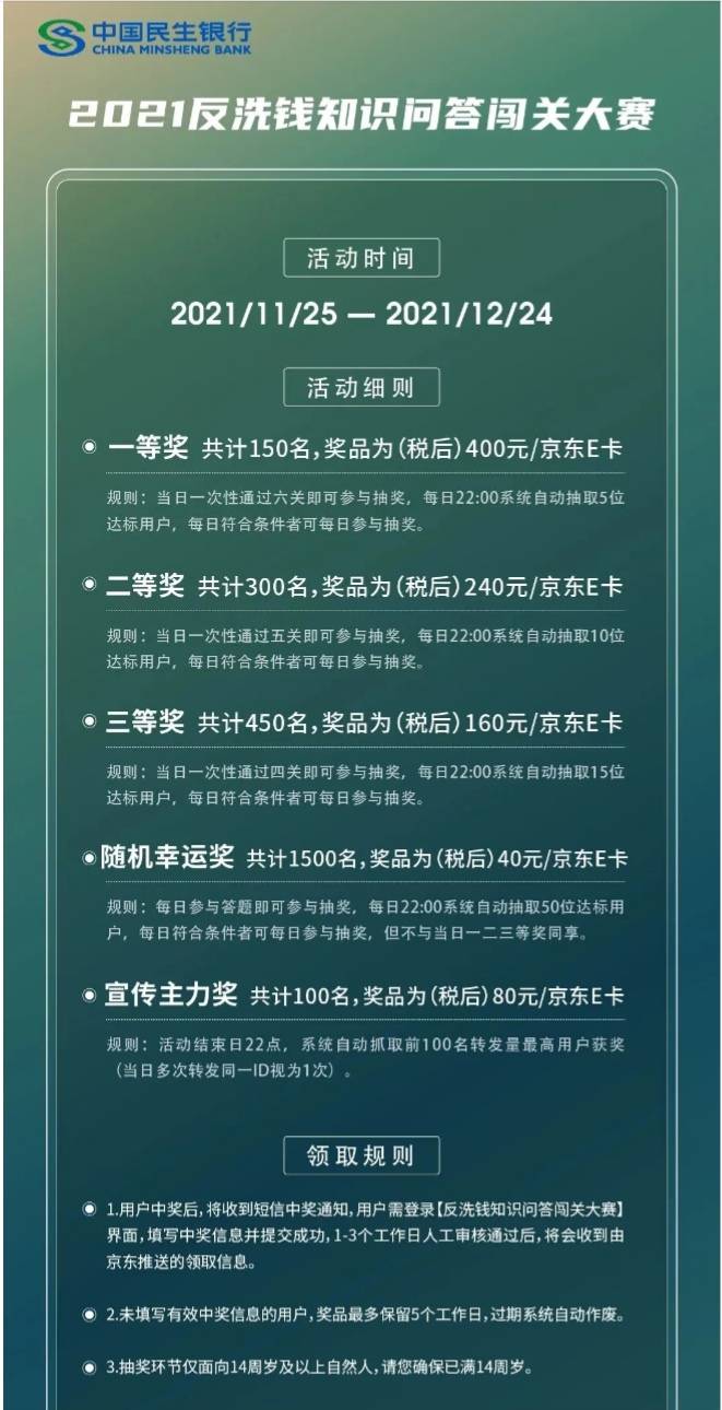 老哥们，25号开始准备撸民生银行大毛啊，都别忘了啊，


94 / 作者:人生如茶123 / 