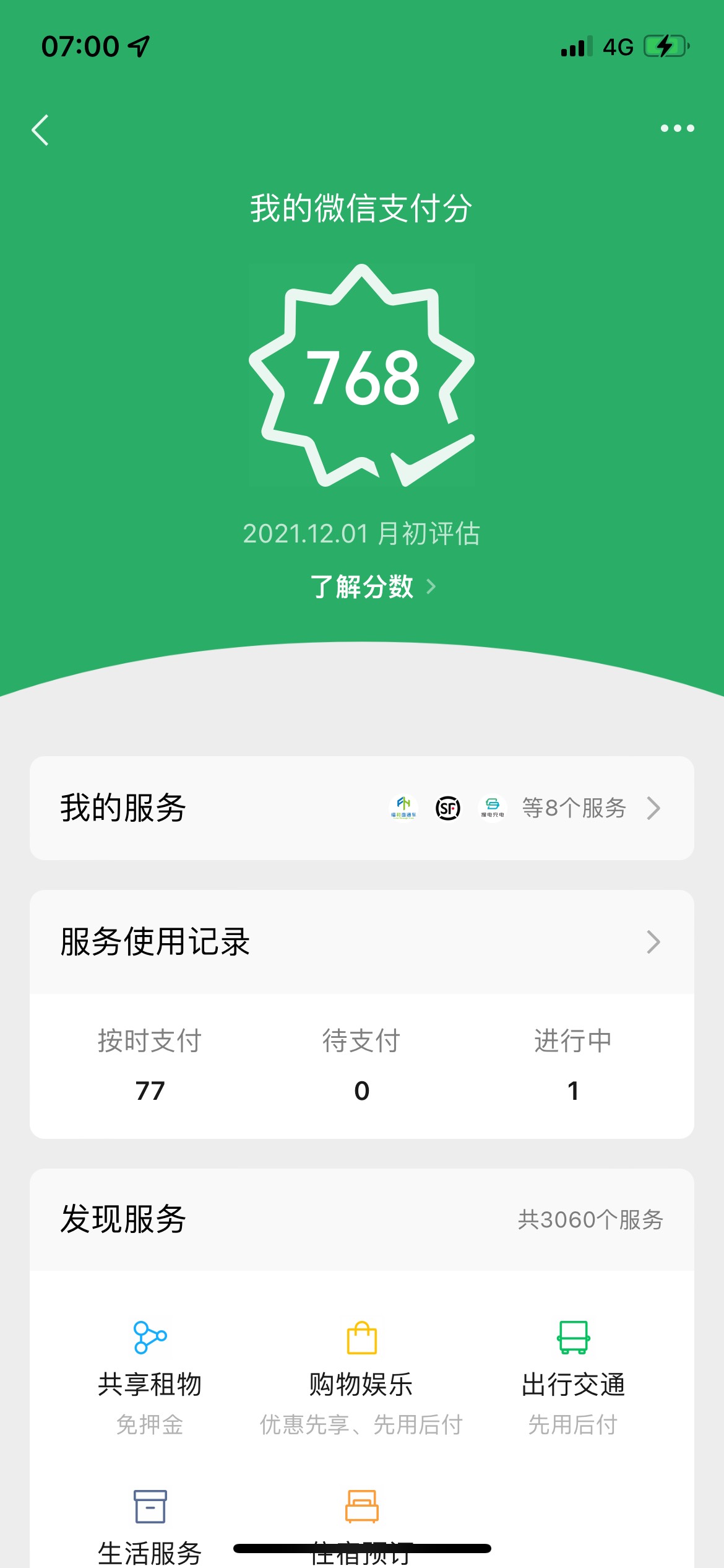 来个微信支付分高点的截图 我去试试薪朋友 下款了给老哥安排鸭腿饭
31 / 作者:不得已不要借钱 / 