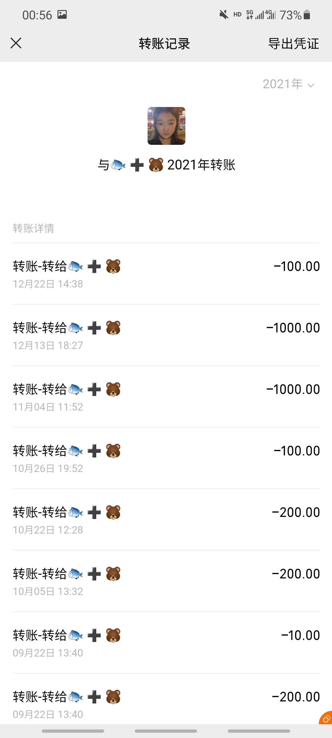 一年就给了家里3万多块钱   我都不知道钱花哪去了 才给了老婆2-3千块钱









76 / 作者:双☜☞黑 / 