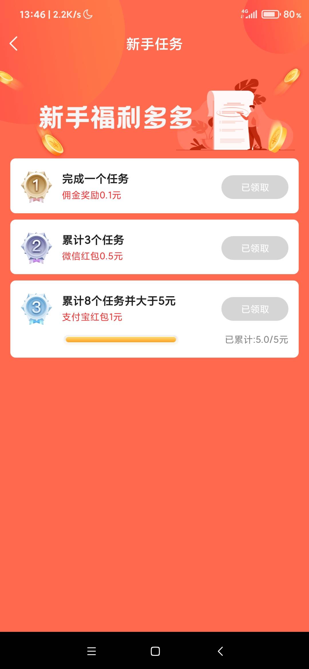 来老哥介绍几个悬赏平台，发码或者链接我下载
80 / 作者:集中 / 