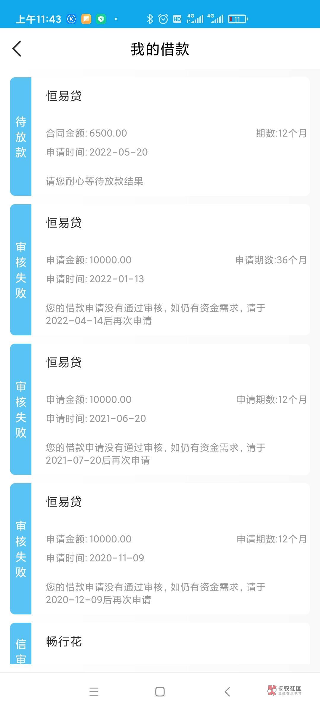 恒易贷待放款稳不稳 有点怕怕 能不能下啊 着急用

35 / 作者:做好自己hhhbd / 